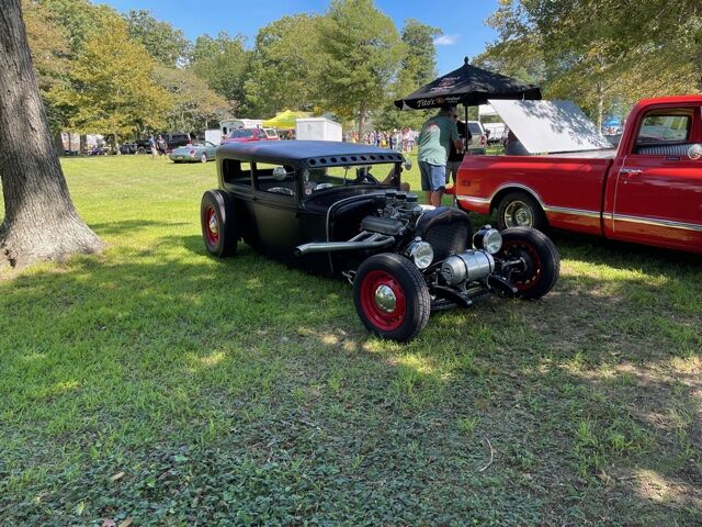 Classic hot rod at the Good Old Days festival